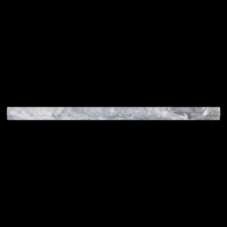 Picture of Elon Tile & Stone - Pencil Moldings Bardiglio Nuvolato Honed
