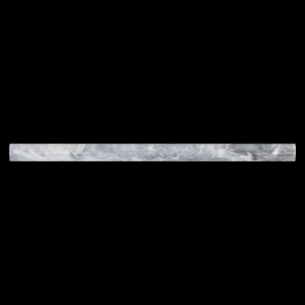 Picture of Elon Tile & Stone - Pencil Moldings Bardiglio Nuvolato Honed