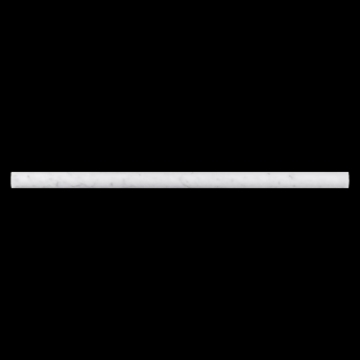 Picture of Elon Tile & Stone - Pencil Moldings Bianco Carrara Petite Pencil Honed