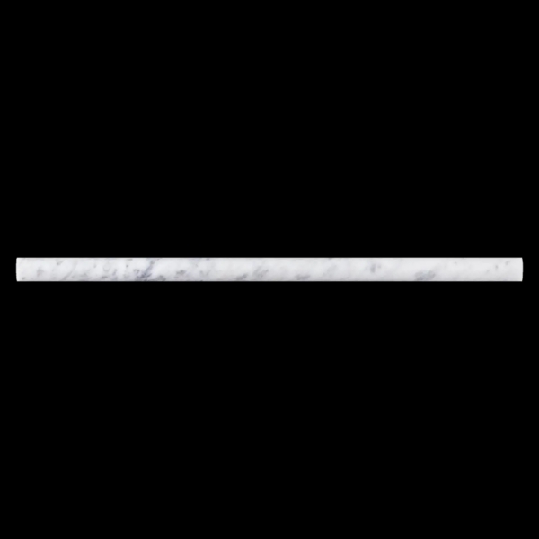 Picture of Elon Tile & Stone - Pencil Moldings Bianco Carrara Petite Pencil Polished