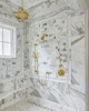 Picture of Elon Tile & Stone - Pencil Moldings Calacatta Gold Honed