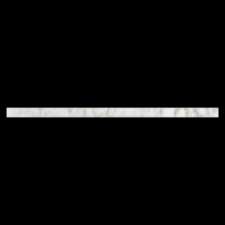 Picture of Elon Tile & Stone - Pencil Moldings Calacatta Gold Flat Liner Honed