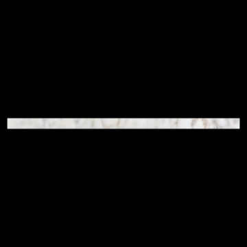 Picture of Elon Tile & Stone - Pencil Moldings Calacatta Gold Flat Liner Honed