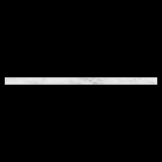 Picture of Elon Tile & Stone - Pencil Moldings Pearl White Flat Liner Polished