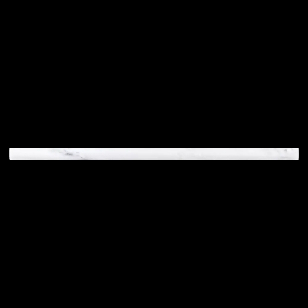 Picture of Elon Tile & Stone - Pencil Moldings Pearl White Petite Pencil Polished