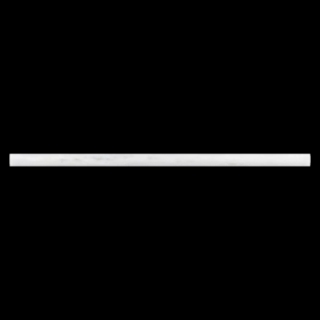 Picture of Elon Tile & Stone - Pencil Moldings Pearl White Petite Pencil Honed
