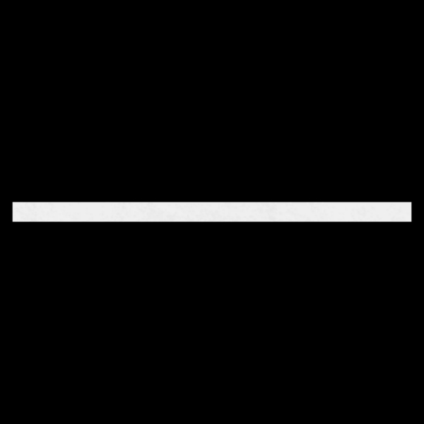 Picture of Elon Tile & Stone - Pencil Moldings White Thassos Flat Liner Honed