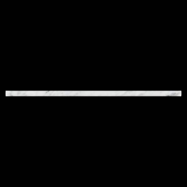Picture of Elon Tile & Stone - Pencil Moldings Bianco Carrara Micro Pencil Polished