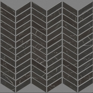 Picture of Shaw Floors - Gala Mosaic Chevron Black Tie