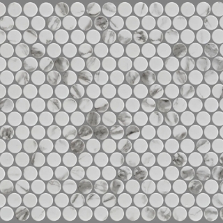 Picture of Shaw Floors - Gala Mosaic Penny Round Platinum