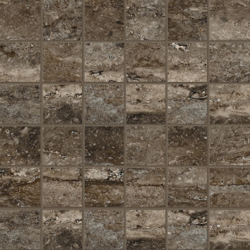Picture of Milestone - Travertine Mosaic Titanium Matte