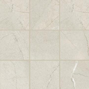 Picture of Bedrosians - Crema Marfil Mosaic Crema Marfil Satin Mosaic