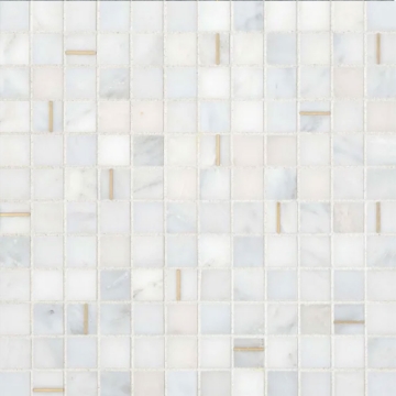 Picture of Bedrosians - Ferrara Mosaic Bianco