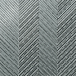 Picture of Bedrosians - Kaikos Chevron Mosaic Light Green