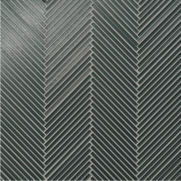 Picture of Bedrosians - Kaikos Chevron Mosaic Dark Green