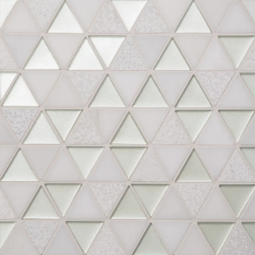Picture of Bedrosians - Kaikos Triangle Mosaic Pearl Oriental White