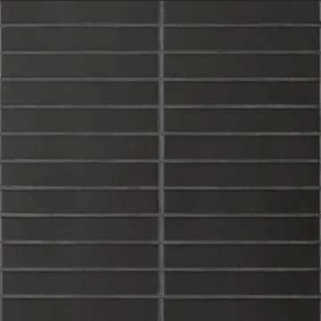 Picture of Bedrosians - Le Cafe Mosaic Straight Stack Black Matte