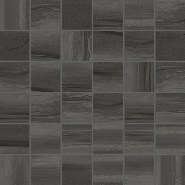 Picture of Bedrosians - Linear Stone Mosaic Black