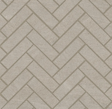 Picture of Bedrosians - Magnifica Bassalt Herringbone Mosaic Sand