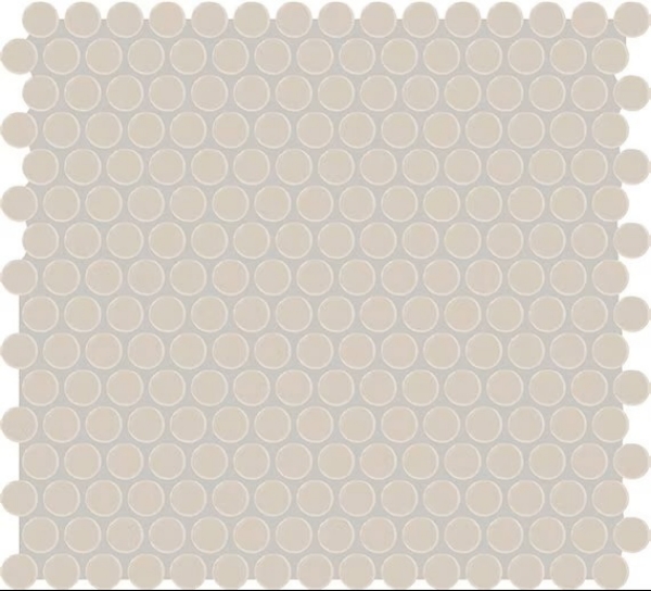 Picture of American Olean - Color Story Mosaic Penny Rounds Glossy Stable