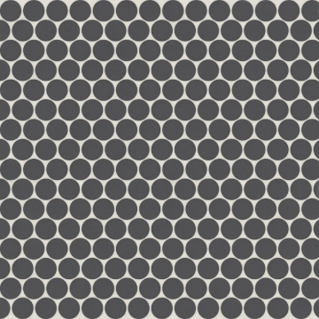 Picture of Bedrosians - Marin Penny Round Mosaic Black Sea