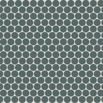 Picture of Bedrosians - Marin Penny Round Mosaic Ocean Teal