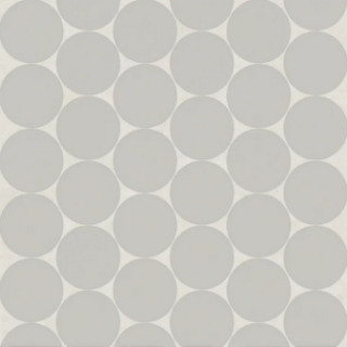 Picture of Bedrosians - Marin Penny Round 2" Mosaic Pebble Gray