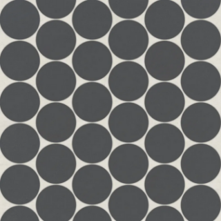 Picture of Bedrosians - Marin Penny Round 2" Mosaic Black Sea