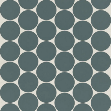 Picture of Bedrosians - Marin Penny Round 2" Mosaic Ocean Teal