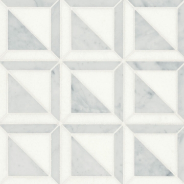 Picture of Bedrosians - Matisse 3 White Carrara/Thassos