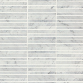 Picture of Bedrosians - Monet Mosaic 3 White Carrara