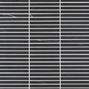 Picture of Bedrosians - Monet Mosaic 3 Nero Marquina