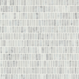 Picture of Bedrosians - Monet Mosaic 7 White Carrara