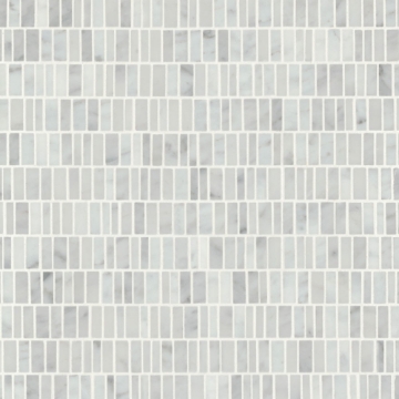 Picture of Bedrosians - Monet Mosaic 7 White Carrara