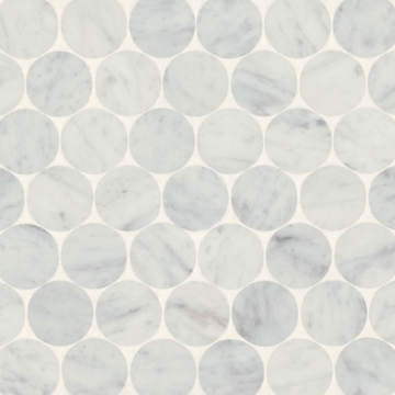 Picture of Bedrosians - Monet Mosaic 10 White Carrara