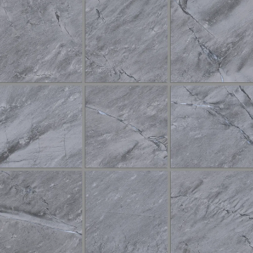 Picture of Bedrosians - Prati 4 X 4 Mosaic Breccia Grey