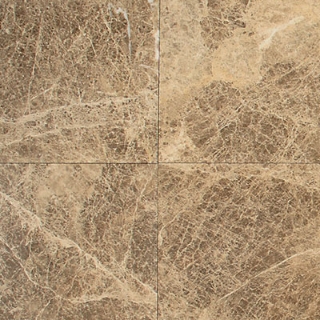 Picture of American Olean - Stone Source Marble and Onyx 12 x 12 Polished Emperador Light