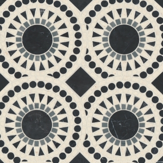 Picture of Bedrosians - Solis Nero Marquina/Bardiglio/Myra Beige