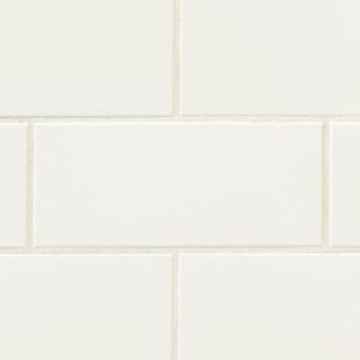 Picture of Bedrosians - Traditions 4 x 10 Matte Ice White