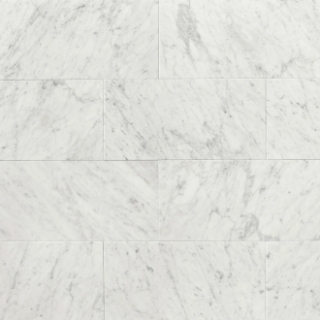 Picture of Bedrosians - Marble Stone 12 x 24 Honed White Carrara Honed