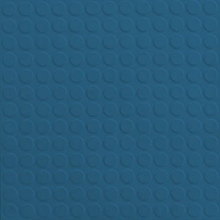 Picture of Burke - Colorscape Round 18 x 18 Ocean Blue