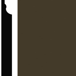 Picture of Burke - Edge Effects Illusion 3 1/4 Wall Base Pecan