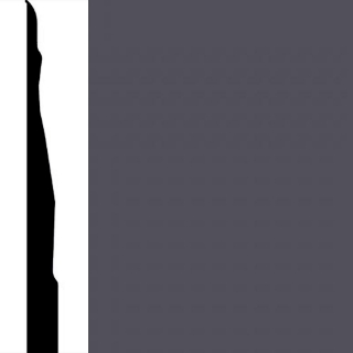 Picture of Burke - Edge Effects Marquee 4 1/4 Wall Base Blackbrown