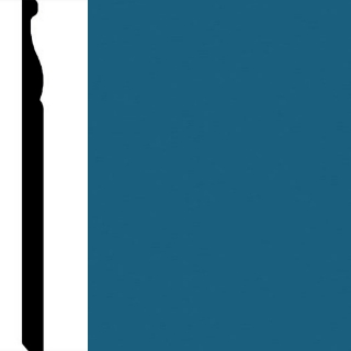 Picture of Burke - Edge Effects Regal 5 1/4 Wall Base Ocean Blue