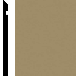 Picture of Burke - Edge Effects Etched 4 1/4 - 3/8 Thick Wall Base Ginger