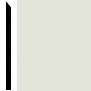 Picture of Burke - Edge Effects Simple 4 - 3/8 Thick Wall Base Bluish White