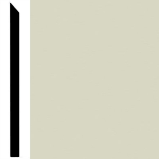 Picture of Burke - Edge Effects Simple 4 1/4 - 3/8 Thick Wall Base Off White