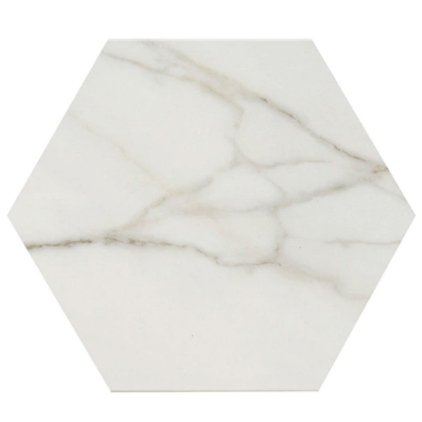 Picture of American Olean - Mythique Marble Hexagon Calacatta Venecia