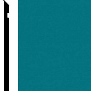 Picture of Burke - Edge Effects Etched 4 1/4 Peacock