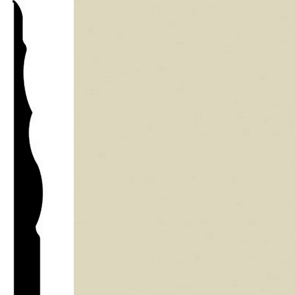 Picture of Burke - Edge Effects Sophisticate 4 1/4 Cream